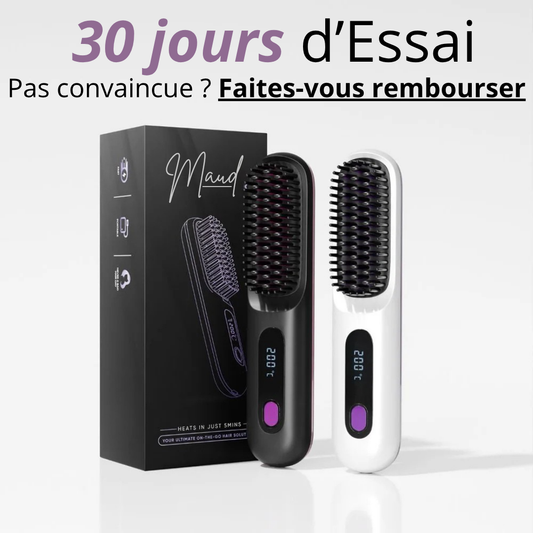 Maud Portable Hairbrush: Your Essential Styling Companion